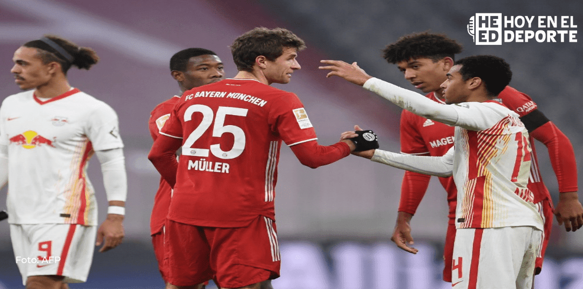 Bayern y Leipzig igualan y mantienen el ‘statu quo’ en la Bundesliga