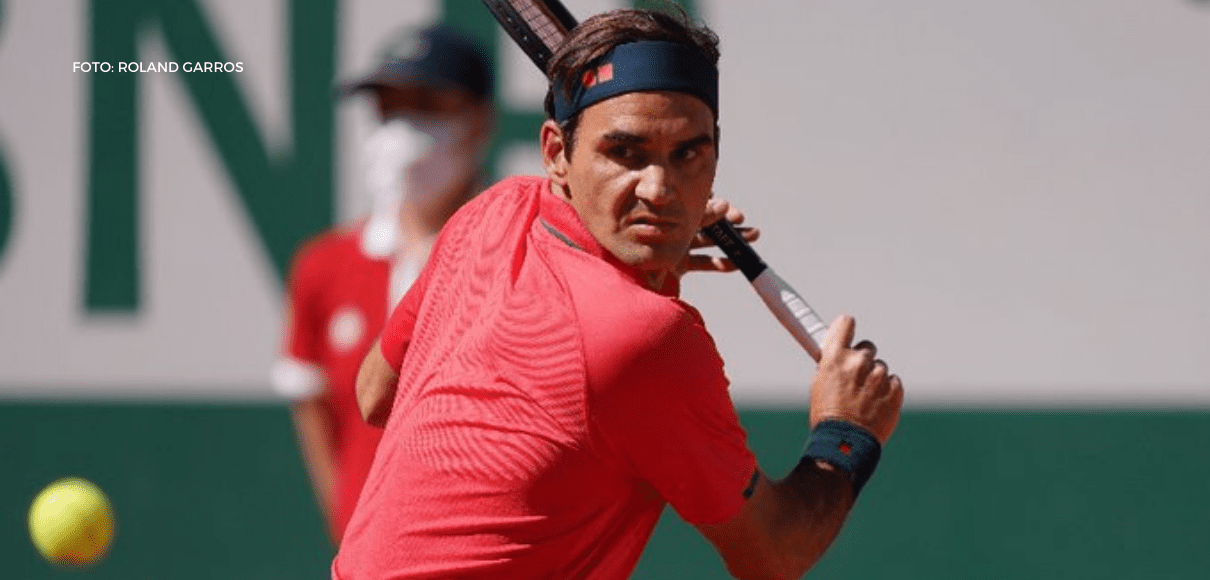 Roger Federer dio show en primera ronda