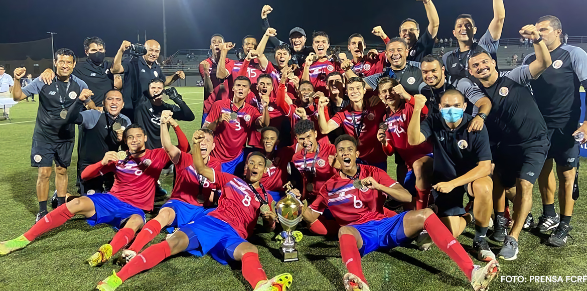 ¡Costa Rica campeón! Ticos ganaron Torneo U-20 Uncaf tras vencer a El Salvador