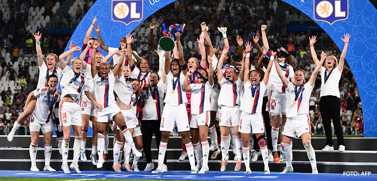Olympique Lyon vence al Barcelona y son campeonas de la Champions Femenina