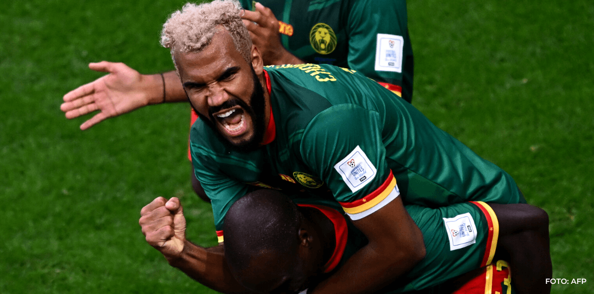 Camerún remonta ante Serbia (3-3) y ambos siguen con vida en el Mundial