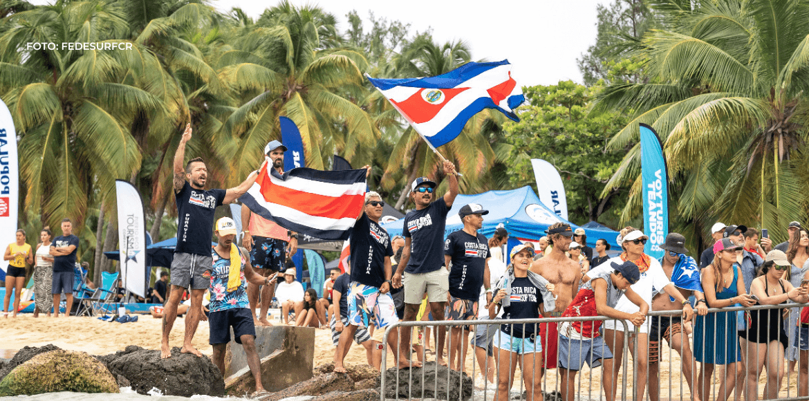 Costa Rica se consagró como la séptima mejor selección de América en Mundial de Surf de Remo