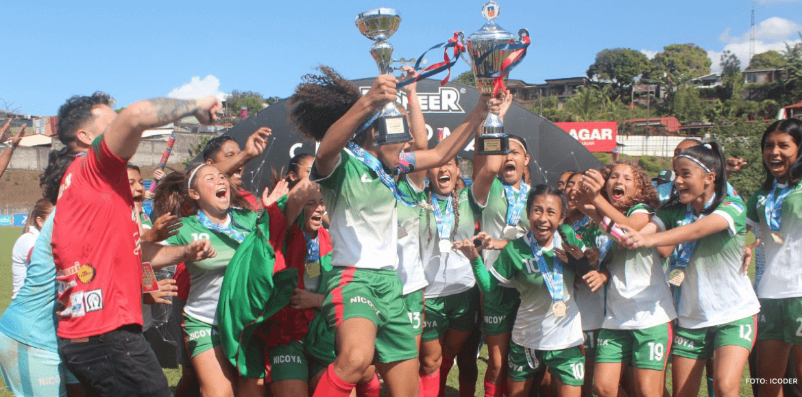 Juegos Nacionales: Nicoya campeón del fútbol femenino