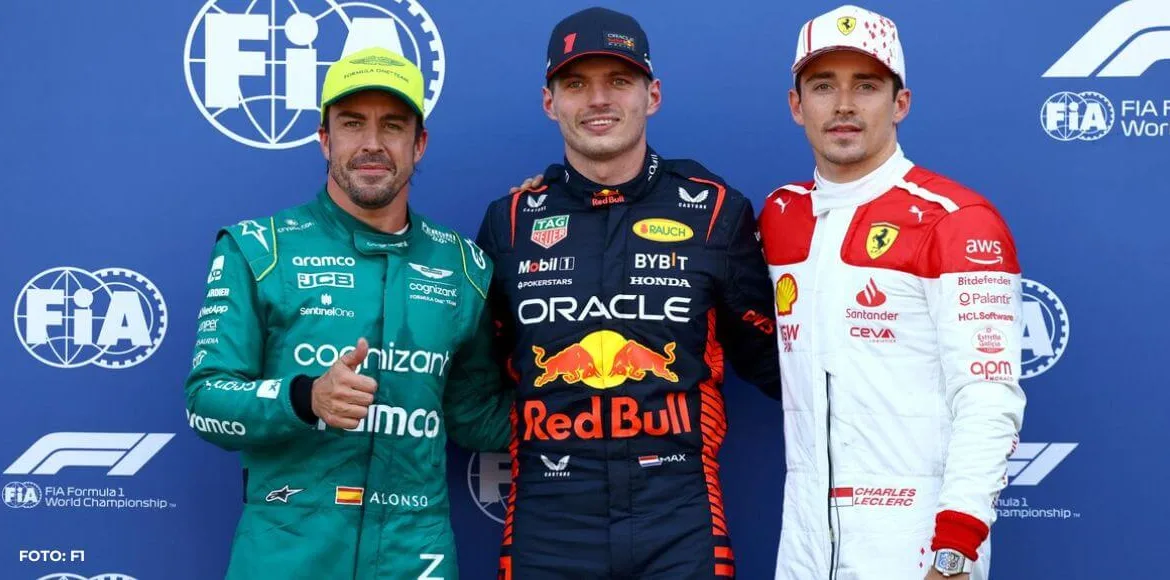 Verstappen logra su primera ‘pole’ en Mónaco, Alonso segundo