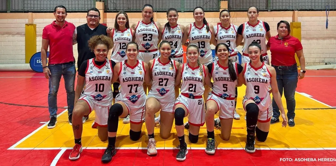 ASOHEBA Heredia se clasificó a la final nacional de la Liga Superior de Baloncesto Femenino
