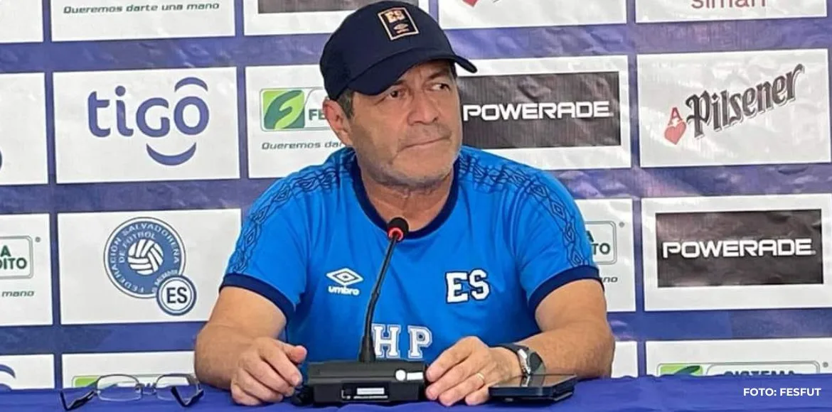 Hugo Pérez entrenador de El Salvador: “Tenemos que ser honestos… Nuestro fútbol está en la calle”
