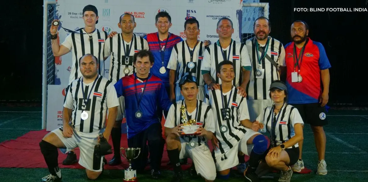 Selección de fútbol para ciegos logra subcampeonato en Copa Intercontinental