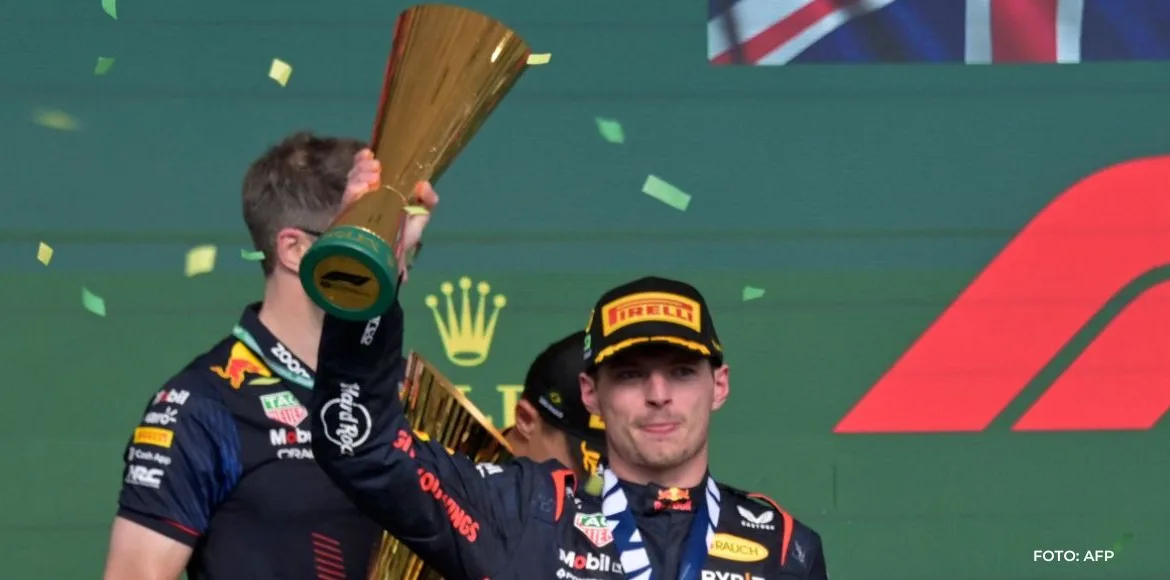 Verstappen amplia su dominio en la F1 con triunfo en el GP de Brasil