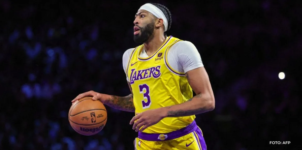 Triple doble de Davis impulsa a los Lakers a la tercera victoria consecutiva en la NBA