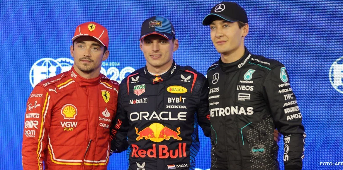 Verstappen logra la primera ‘pole’ del año en Baréin, Ferrari al acecho